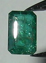 Emerald Cut Emerald Front View