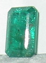 emerald cut Emerald Front View